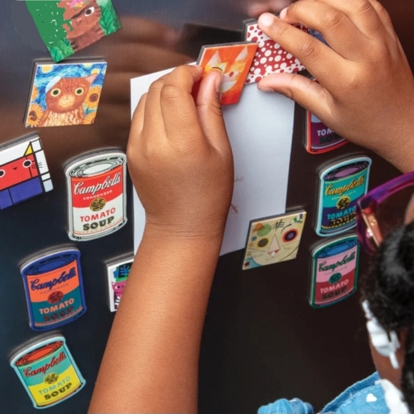 Andy Warhol Soup Can Magnets - Picture 3 of 5